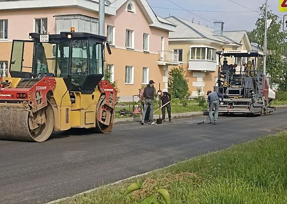 Улицу Белинского начали закатывать в асфальт. Фотофакт