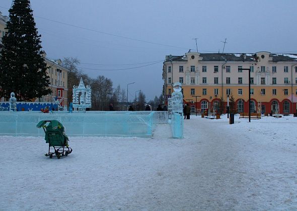 Новогодний городок убирают раньше положенного срока - из-за вандалов