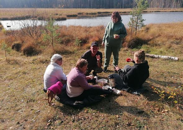 В Черемухово провели всероссийскую акцию «10 тысяч шагов». Попили чаю, потанцевали, пообщались