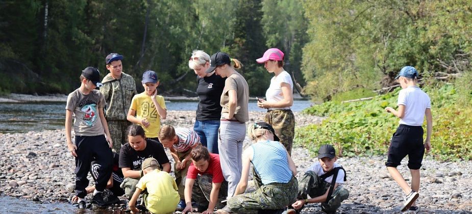 21 августа лагерь “Исследователи”, созданный при музее, побывал на Усть-Калье